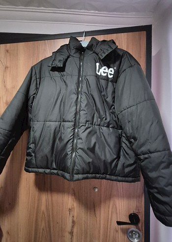 Lee Siyah Kadın Kışlık Mont - Görsel 9