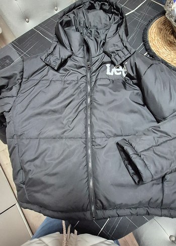 Lee Siyah Kadın Kışlık Mont - Görsel 6