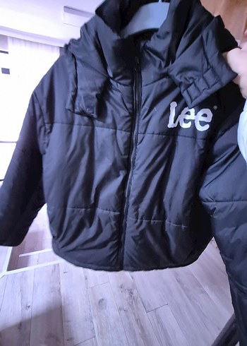 Lee Siyah Kadın Kışlık Mont - Görsel 3