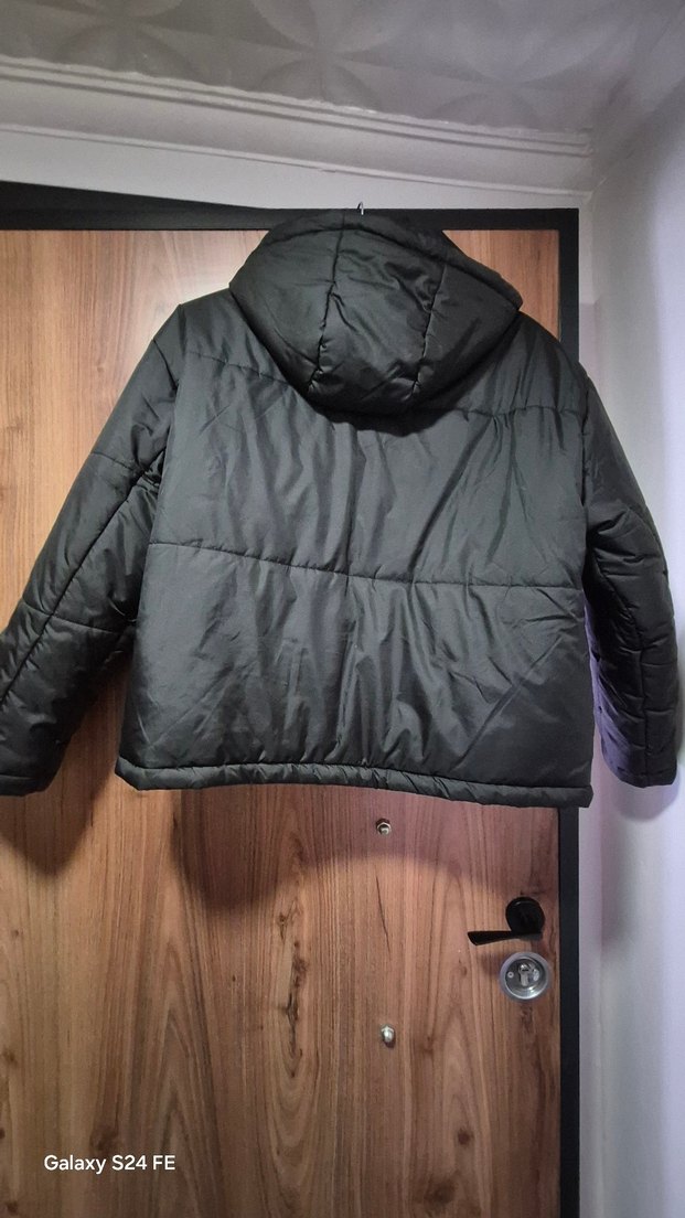 Lee Siyah Kadın Kışlık Mont - Görsel 5