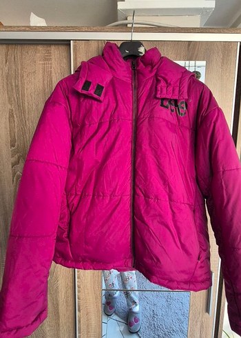 Lee Kadın Koyu Pembe Kısa Mont - Görsel 7