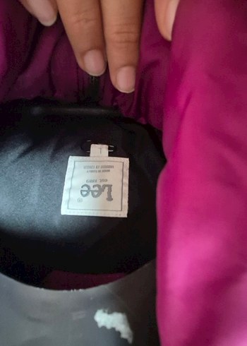 Lee Kadın Koyu Pembe Kısa Mont - Görsel 8