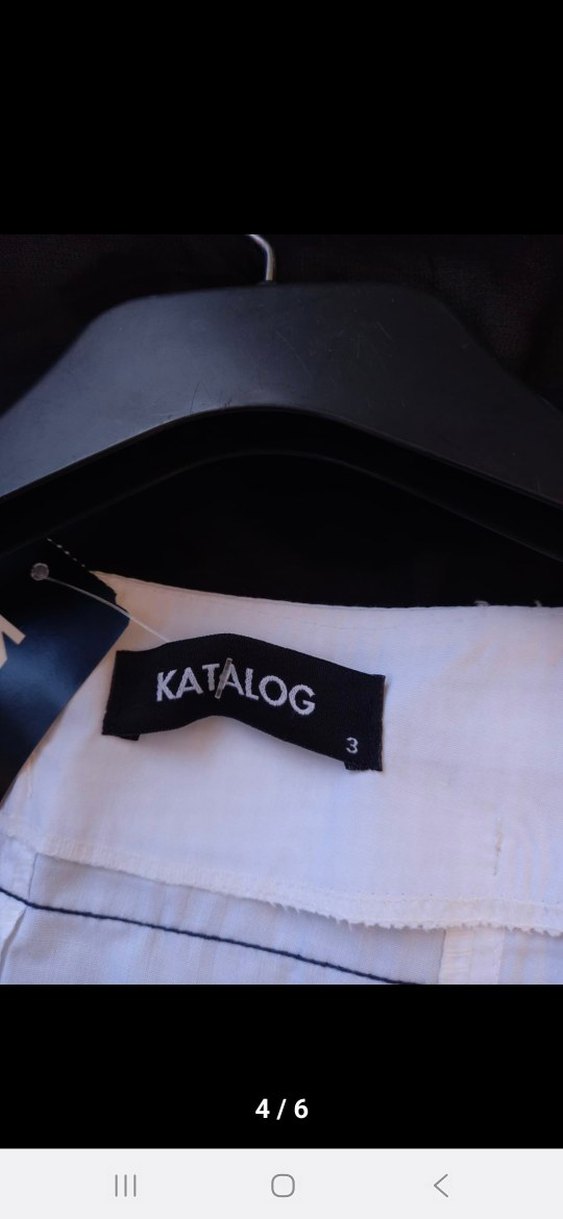 Beyaz Fırfırlı Mini Pamuklu Elbise - Görsel 4