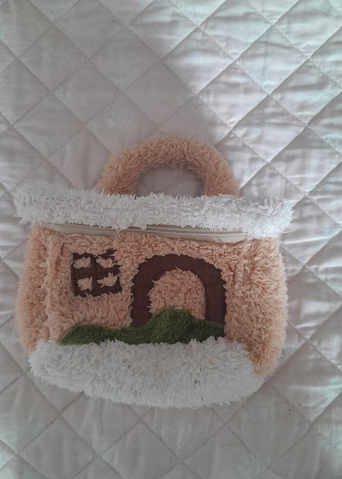 Kiz cocuk Peluş canta - Görsel 2