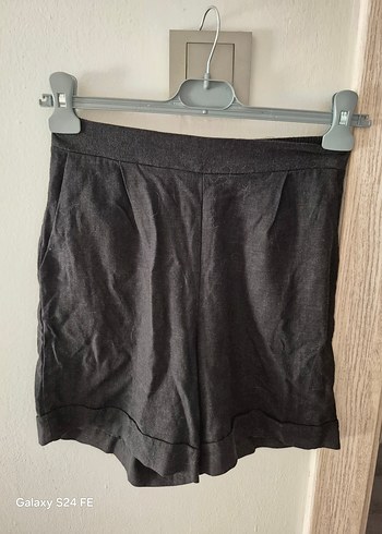 Keten Şort - Görsel 8