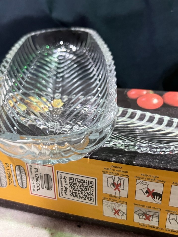 2'li Cam Servis Tabağı - Görsel 2