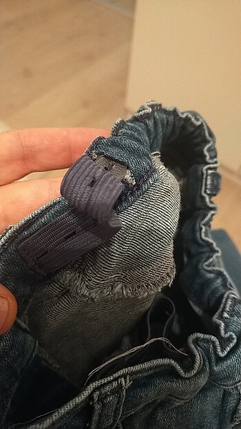 4 Yaş Beden lacivert Renk Kız çocuk kot pantalon