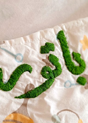 İsme Özel pamuklu bebek baytaniyesi - Görsel 5