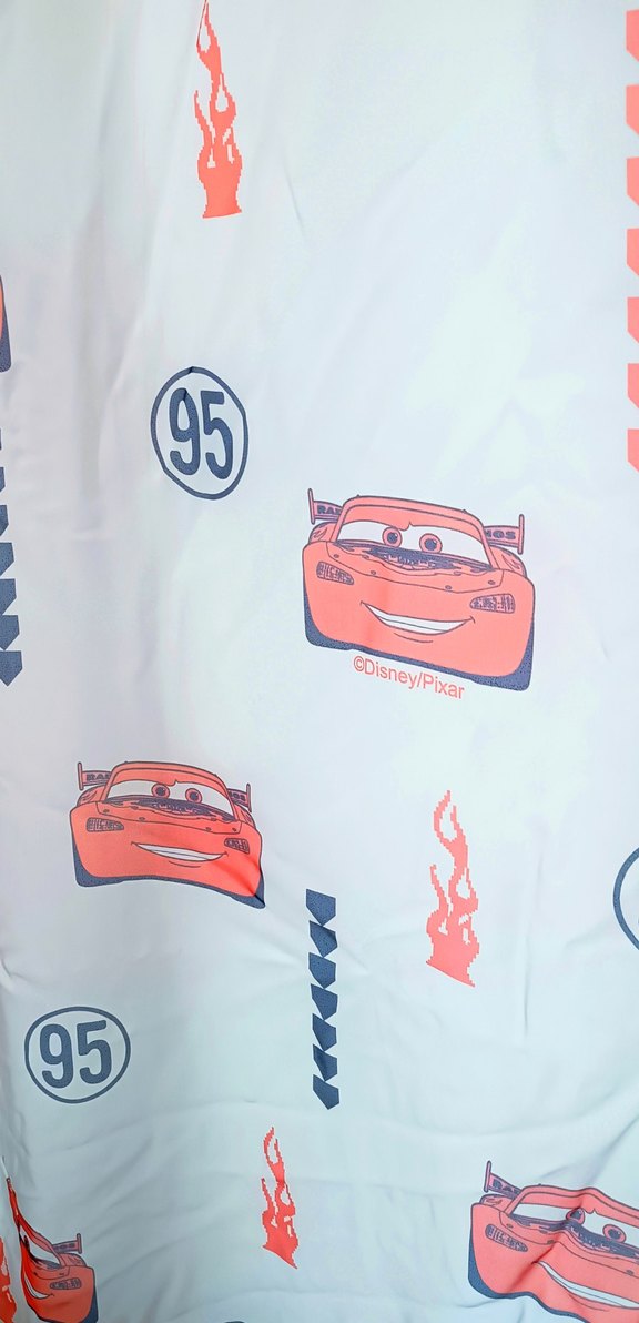 Cars Pixar Baskılı Çocuk Perdesi | 180×200 - Görsel 2