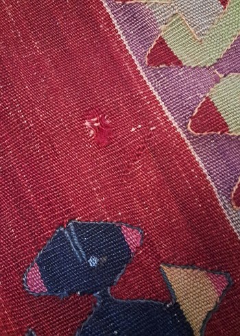 150 yıllık kilim.Anneanneden kalma 2.87×1.92 ölçülerinde - Görsel 5