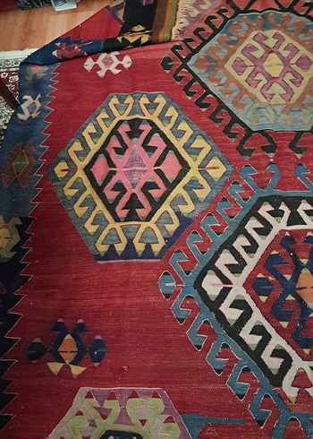 150 yıllık kilim.Anneanneden kalma 2.87×1.92 ölçülerinde - Görsel 8