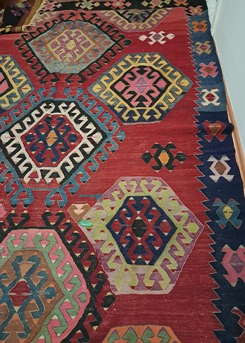 150 yıllık kilim.Anneanneden kalma 2.87×1.92 ölçülerinde - Görsel 10