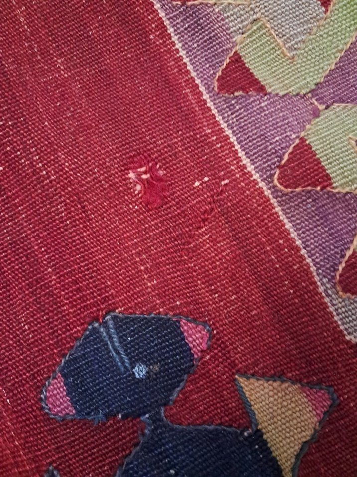 150 yıllık kilim.Anneanneden kalma 2.87×1.92 ölçülerinde - Görsel 5