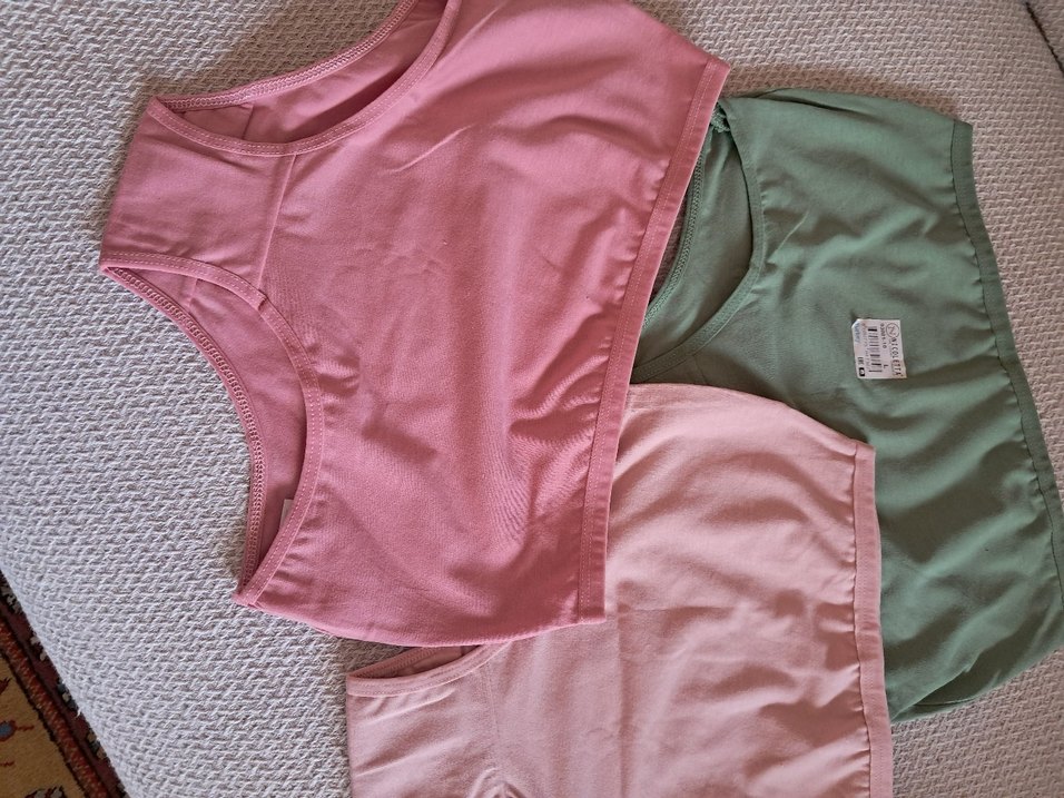 Pastel Renkli Midi Kadın Külot Seti - Görsel 2