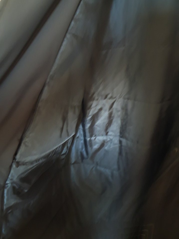 Siyah Erkek Midi Boy Düğmeli Kaban - Görsel 5