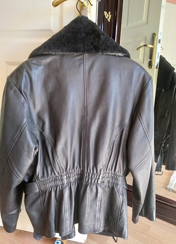 Hakiki deri ceket - Görsel 4