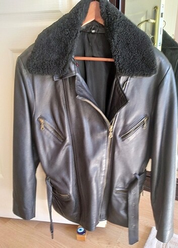 Hakiki deri ceket - Görsel 3
