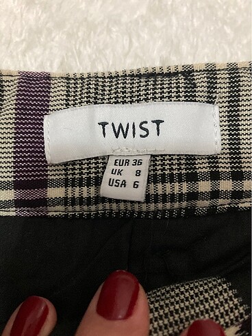 Twist Kadın Mini Etek