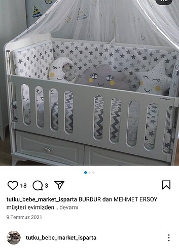 Sensörlü beşik 
