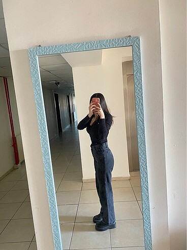 Diğer Bareels and Oil Antrasit Straight Jean