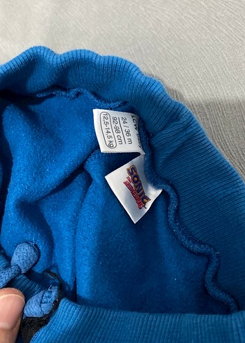 Mavi Erkek Çocuk Sonic Baskılı Eşofman Altı - Görsel 3