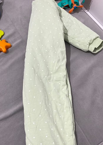 Gri Fermuarlı Erkek Çocuk Pijama Uyku Tulumu - Görsel 2