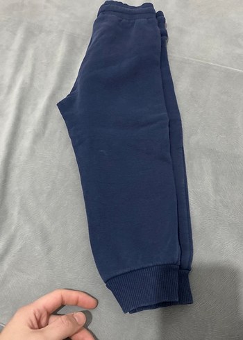 Erkek Çocuk Lacivert Nakışlı Eşofman Altı - Görsel 2