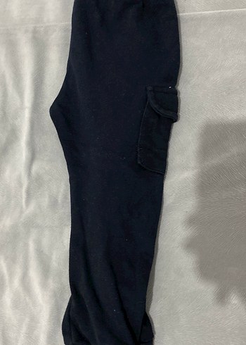 Erkek Çocuk Siyah Kemerli Streetwear Pantolon - Görsel 2