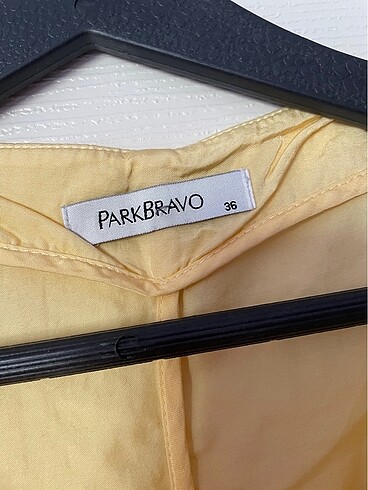 Park Bravo Sarı mini elbise
