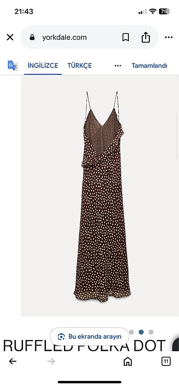 Zara Zara elbise