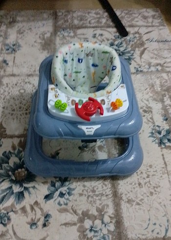 Gri Bebek Yürüteci Oyuncaklı - Görsel 3