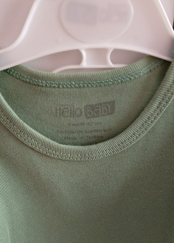 Erkek Bebek Kolsuz Dinozor Desenli Body - Görsel 7