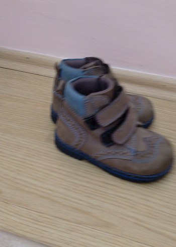 Kahverengi Süet Erkek Çocuk Botları - Görsel 3