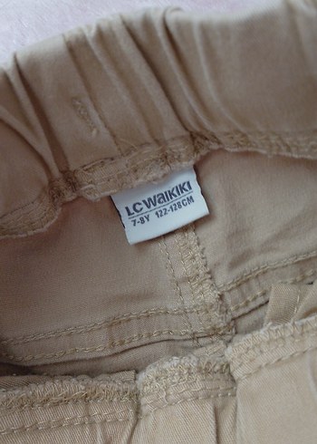 Çocuk Siyah lacivert bej kanvas Pantolon - Görsel 8