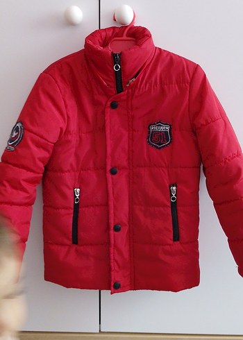 erkek Çocuk Kırmızı Kışlık mont 6 yaş - Görsel 3