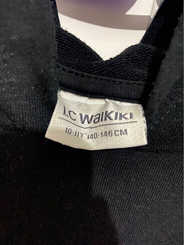 9 Yaş Beden siyah Renk Kız çocuk sweatshirt