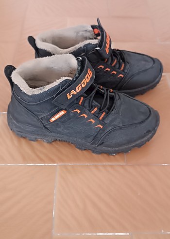 Erkek Çocuk Siyah Desenli Kaydırmaz Bot - Görsel 5