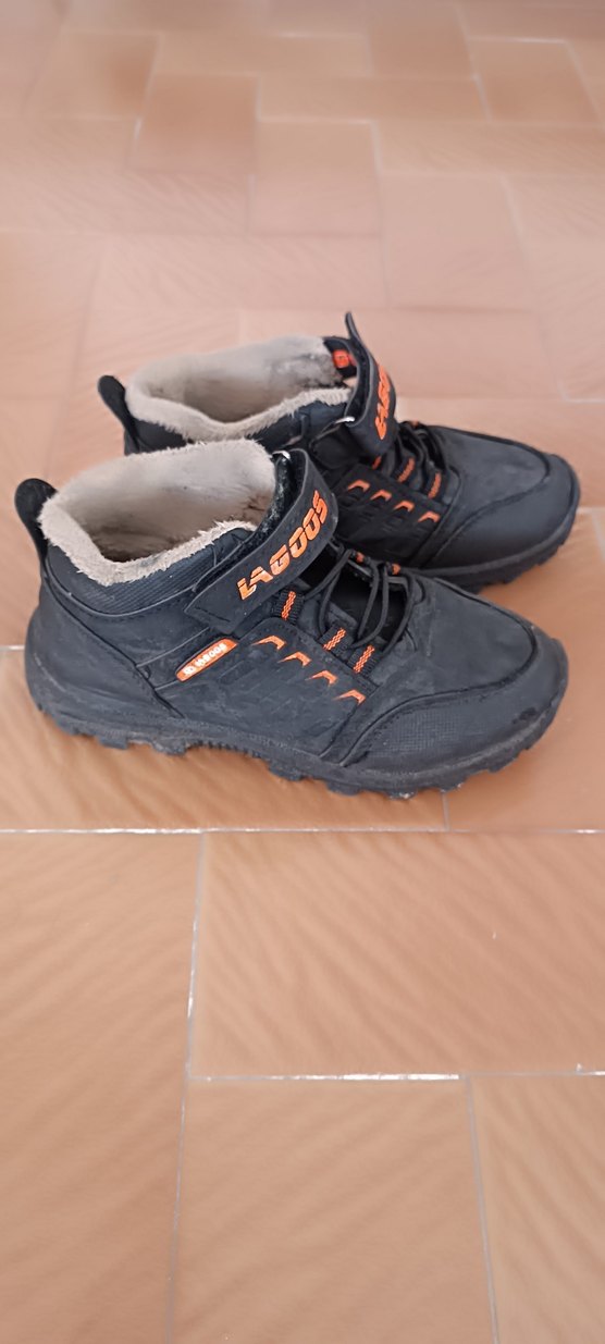 Erkek Çocuk Siyah Desenli Kaydırmaz Bot - Görsel 5