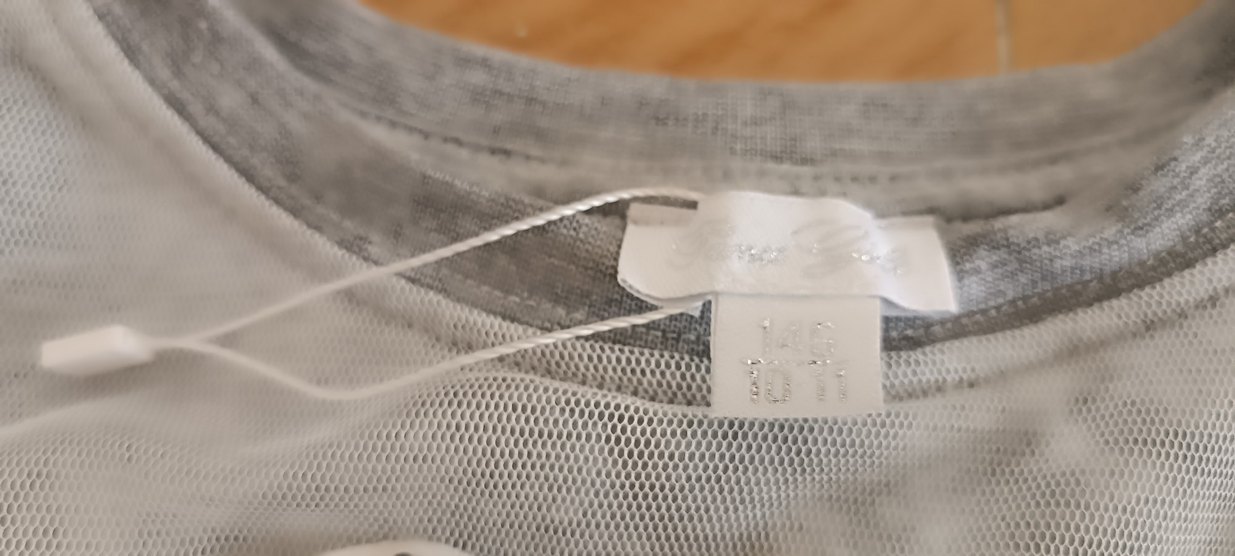 Kız Çocuk  krop file Tişört - Görsel 3