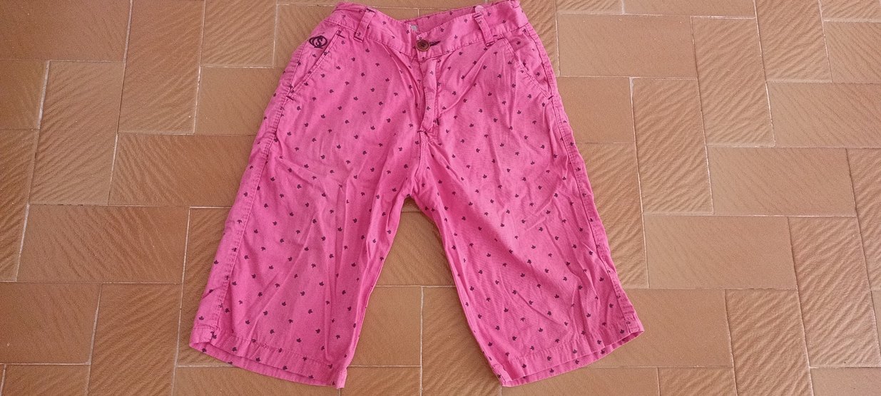 Erkek çocuk kot  şort - Görsel 5