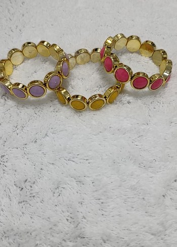 Van Cleef & Arpels Renkli Puantiyeli Boncuklu Kadın Bileklik
