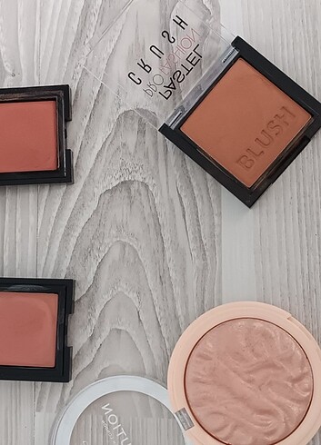 Pastel Allık aydınlatıcı set