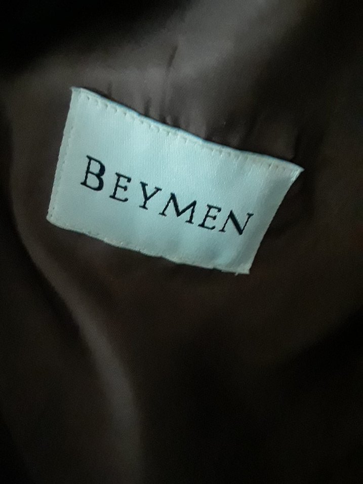 Kahverengi Süet Kadın Uzun Düğmeli Kaban - Görsel 3