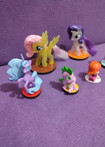  Beden Renkli My Little Pony Figür Seti