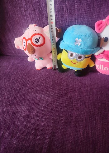 Renkli Peluş Oyuncak Seti - Görsel 3