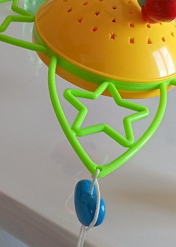 Beden Renkli Müzikli Bebek Dönencesi Oyuncağı