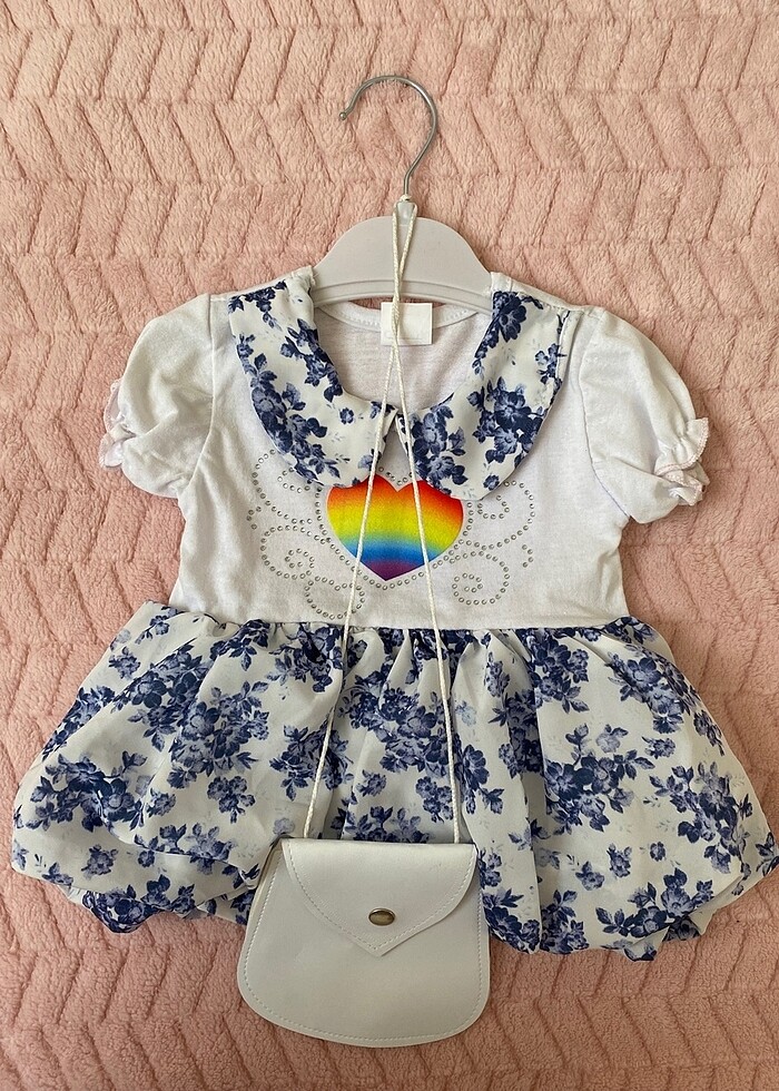 Kız bebek elbise - Görsel 3