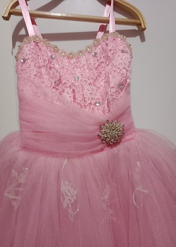 Kız Çocuk Pembe elbise