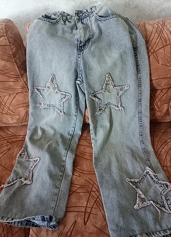 Size 26 Yıldızlı kot pantolon 