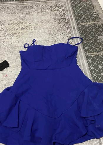 Mini Fırfırlı Elbise